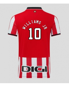 Athletic Bilbao Nico Williams #10 Maglia Gara Casa Repliche 2025-26 Maniche Corte Athletic Bilbao Nico Williams #10 Maglia Gara Casa Repliche 2025-26 Maniche Corte
